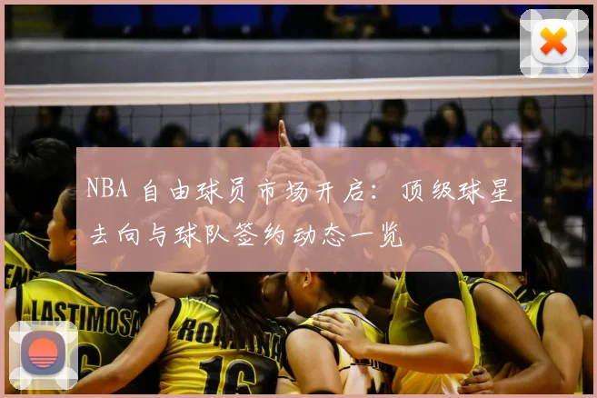 NBA 自由球员市场开启：顶级球星去向与球队签约动态一览